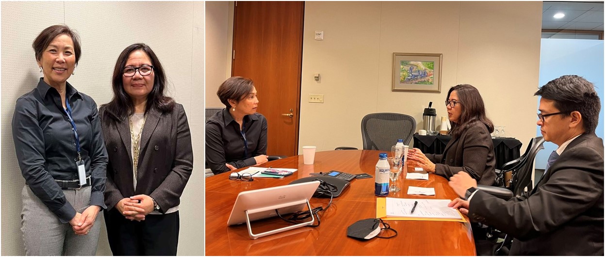 grouped CG Paez with Emerson SVP Sara Yang Bosco