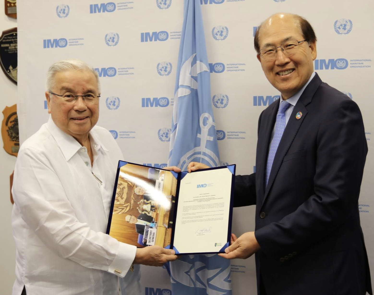 Farewell to IMO Secretary General 1