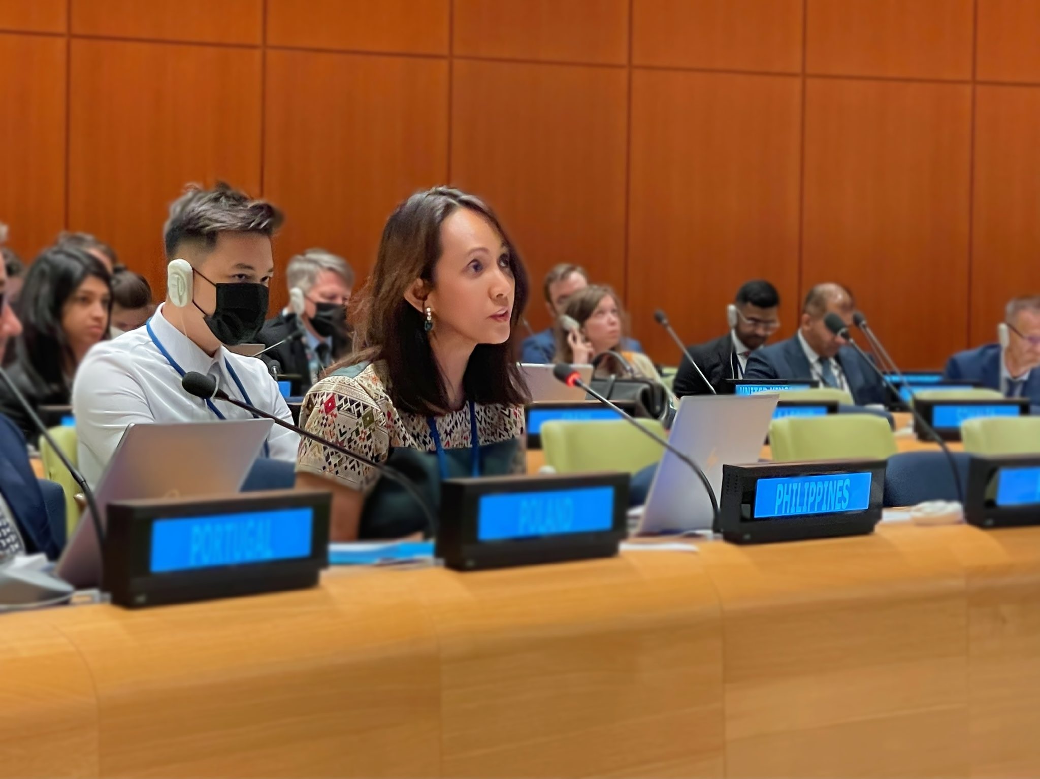 Ambassador and Deputy Permanent Representative Maria Teresa T. Almojuela Nuclear Weapons
