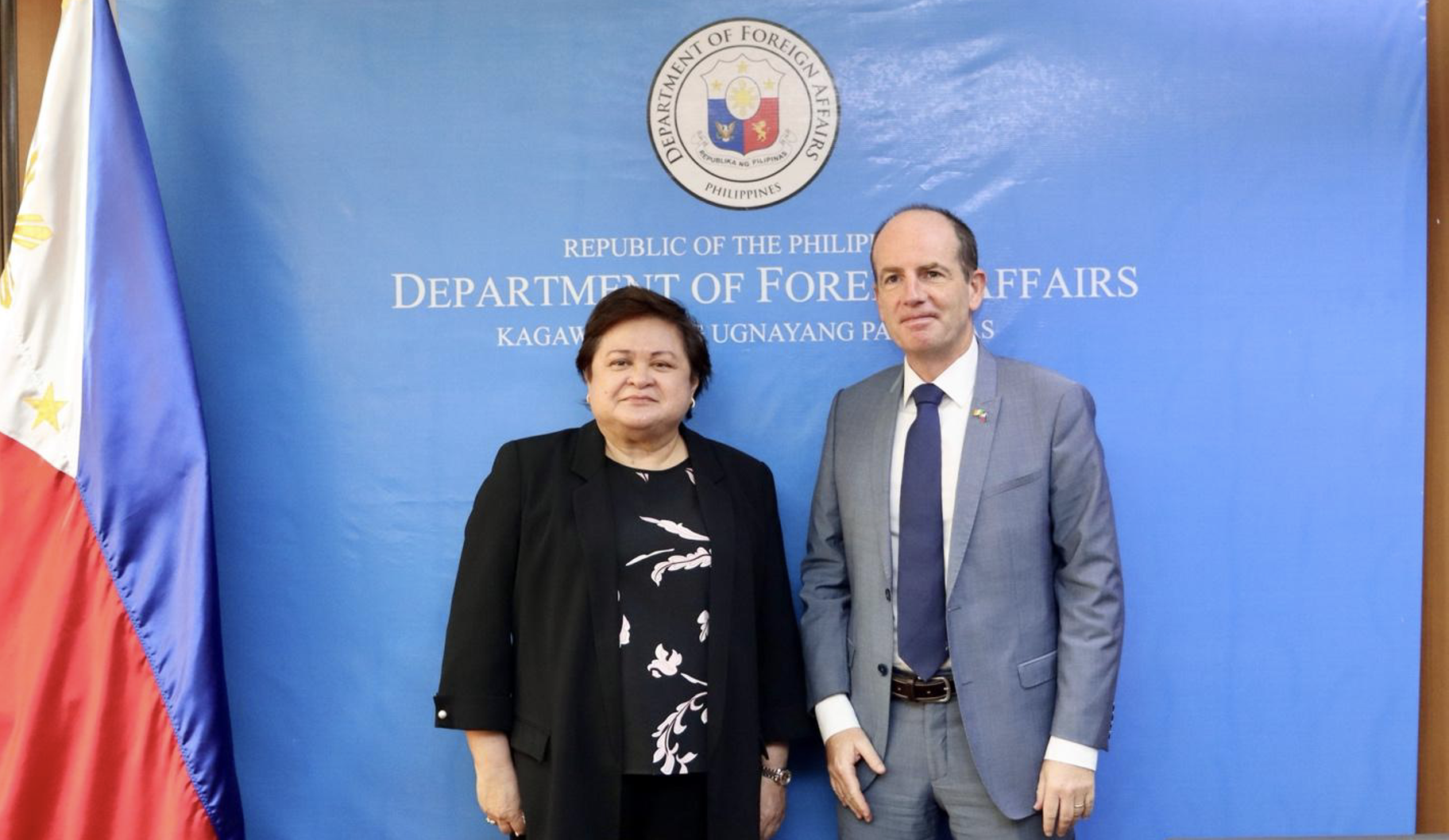 Undersecretary Lazaro Irelands Secretary General Hackett 1