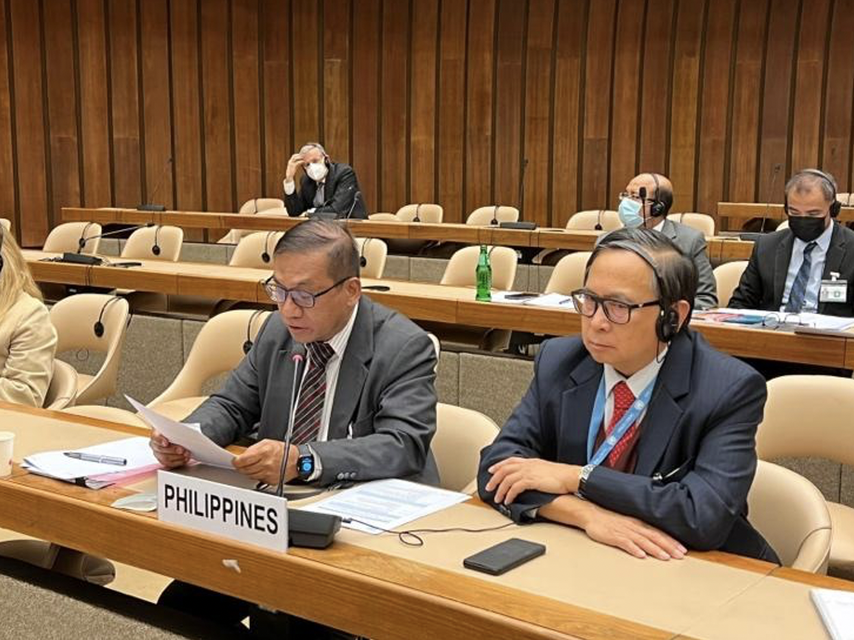 PH Science Minister Tells UN 1