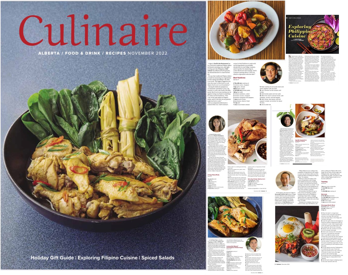 CULINAIRE CALGARY grouped