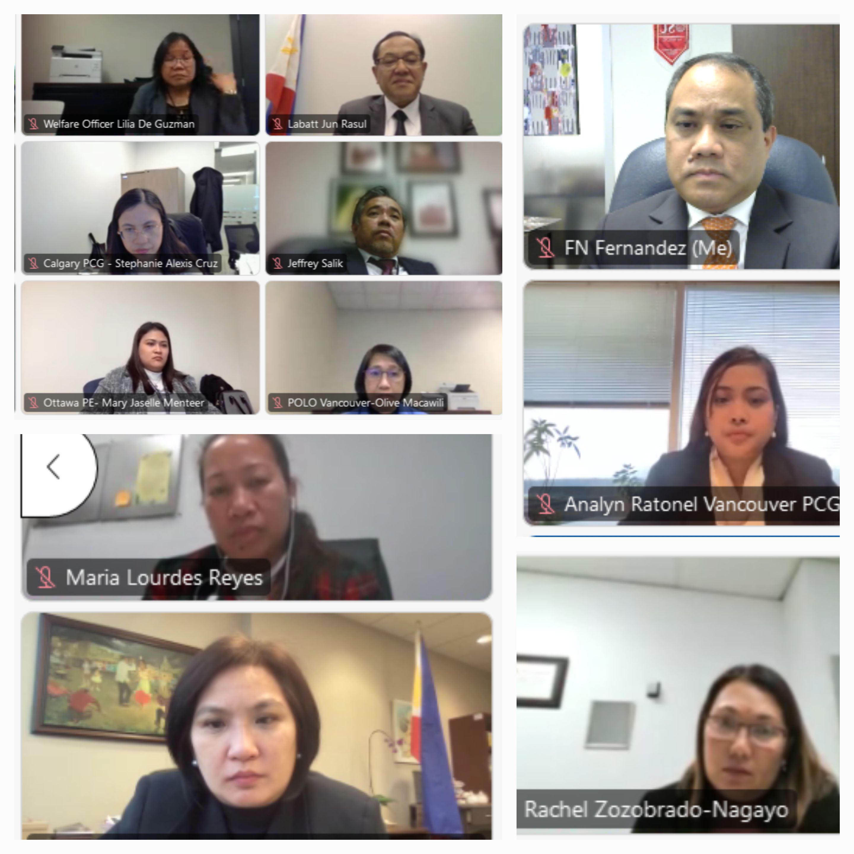 PR 210 2022 Philippine Posts in Canada Discuss TFW Program with ESDC