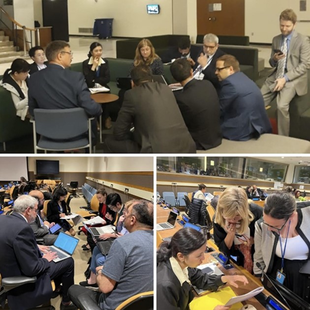 Picture2 JPEG PH leads negotiations on UN programme on humanitarian assistance at the 63rd session of the UN Committee for Programme and Coordination