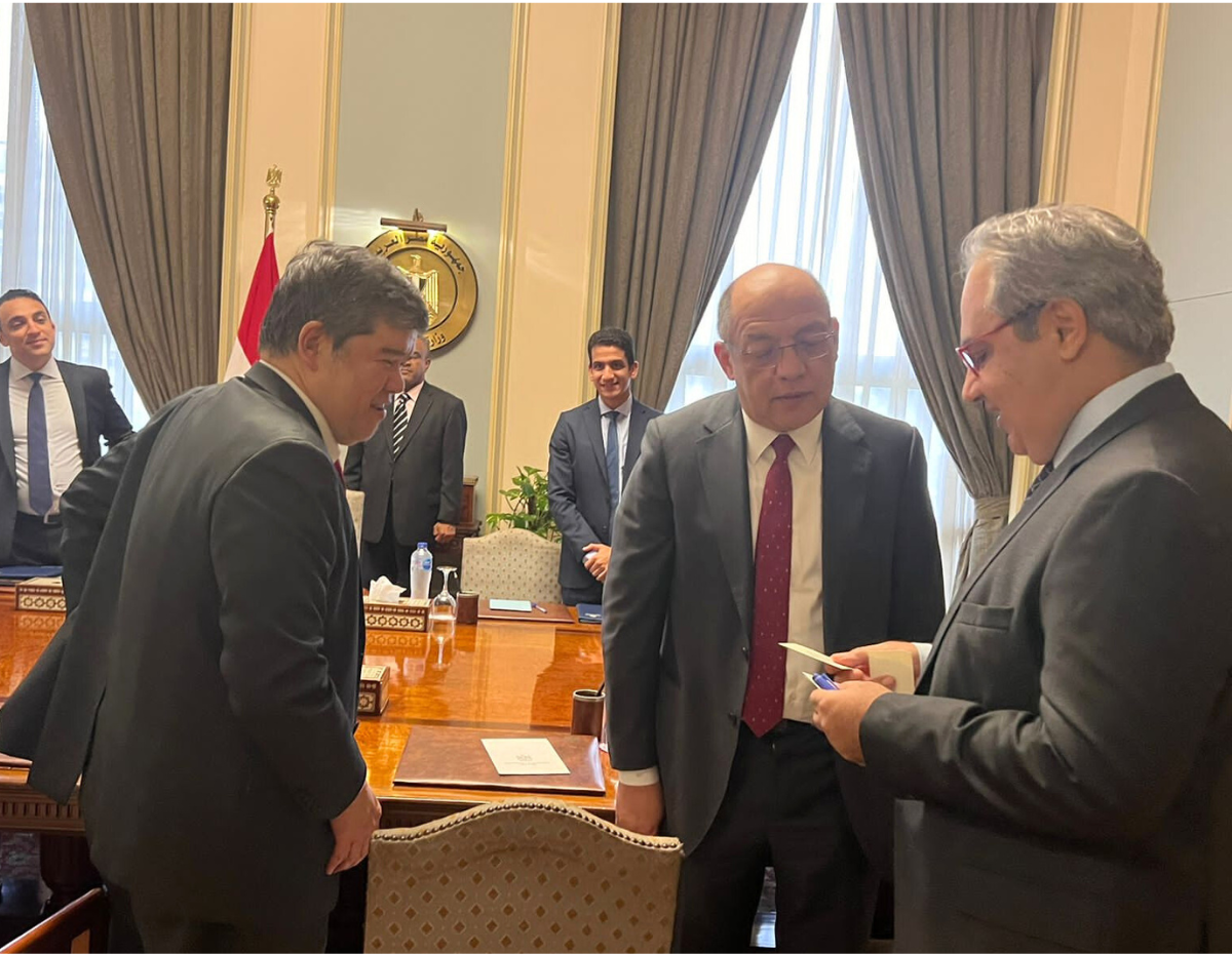 23.11.17 1DFA OUMWA Undersecretary and PH Ambassador Meet with Several Egypt MFA Officials 