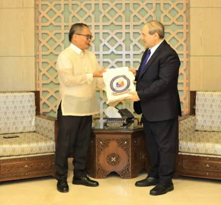 23.11.20. 1 Damascus PH Embassy Hands Over Philippines Financial Aid for the Earthquake Victims in Syria