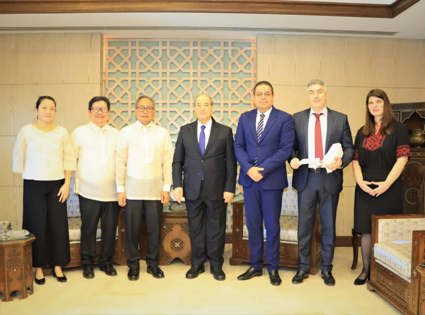 23.11.20. 3 Damascus PH Embassy Hands Over Philippines Financial Aid for the Earthquake Victims in Syria