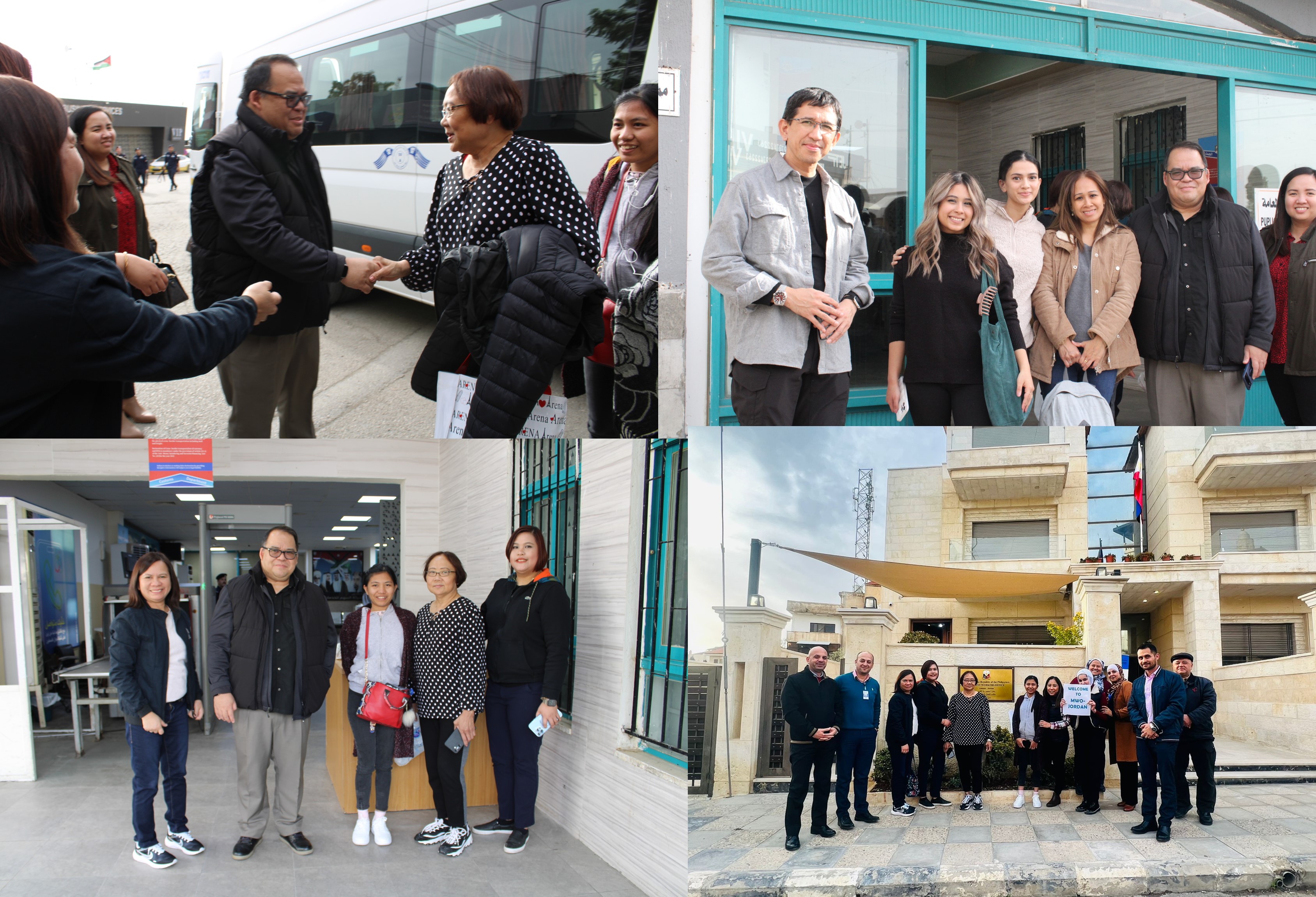 23.11.23 3 PH Embassy in Jordan Facilitates Successful Border Crossing of 5 Filipinos from the West Bank