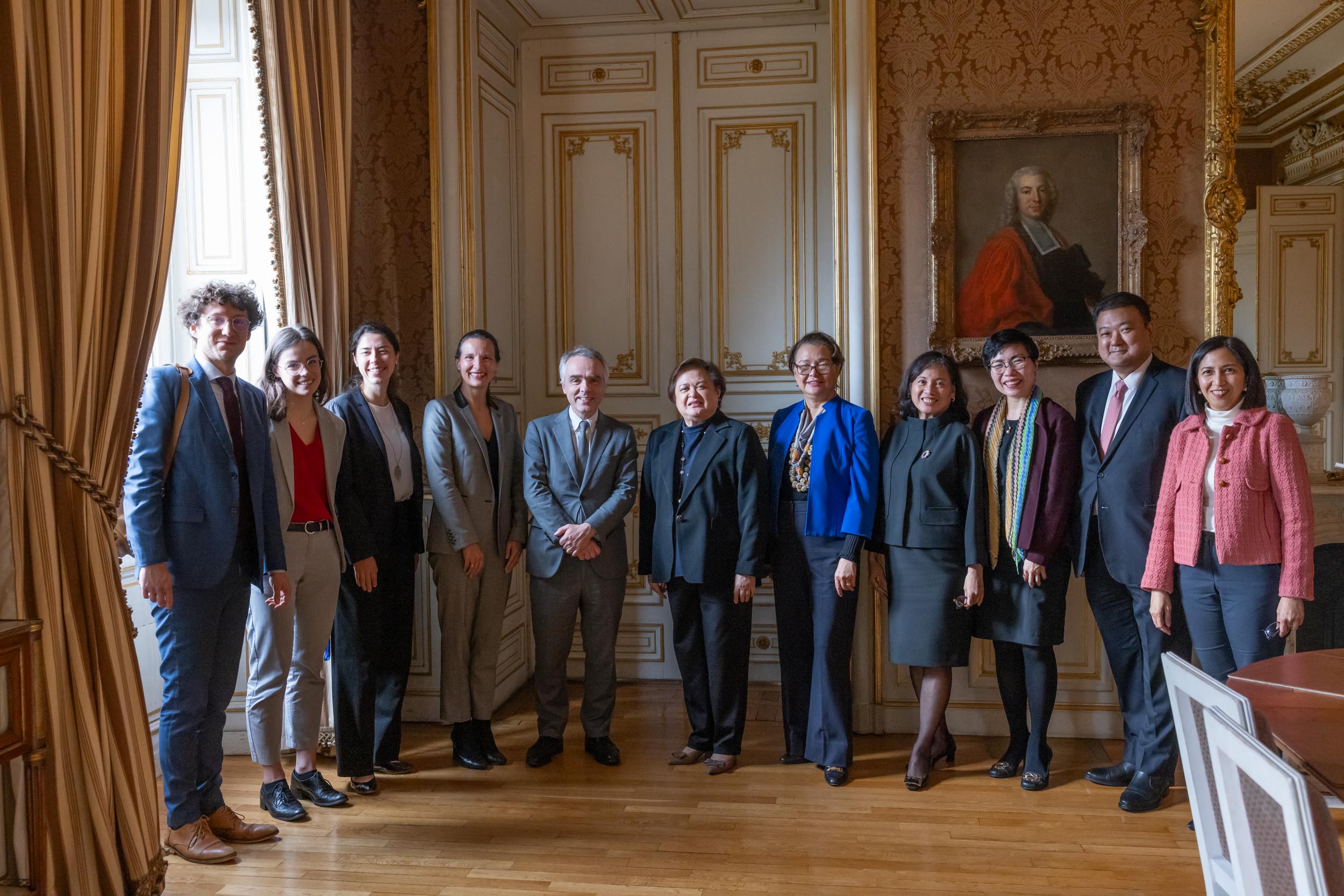 20231117 Consultations politiques bilatérales Philippines Benoît Guidée directeur Asie Tess Lazaro vice ministre en charge de lASEAN et des relations bilatérales JL 5