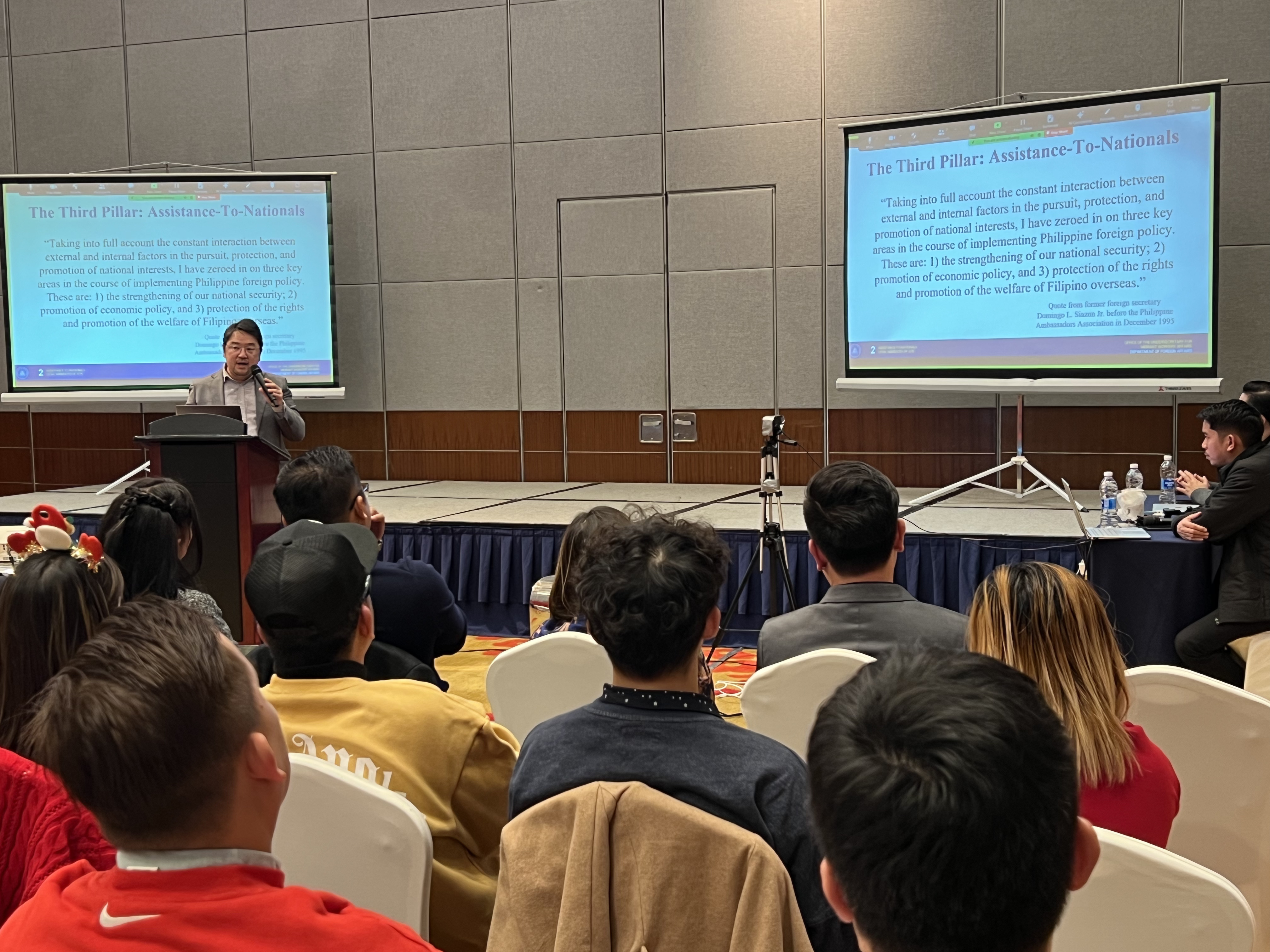 CQPCG Photo 2 Consulate Townhall in Chongqing shines a light on DFAs ATN Mandate