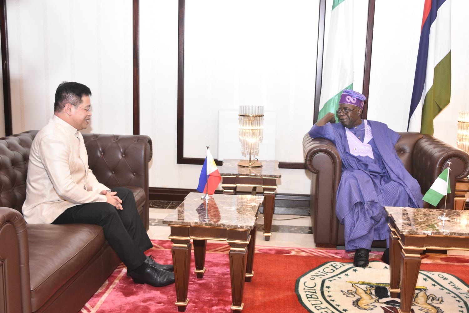 POC one on one wit Pres Bola Ahmed Tinubu GCFR