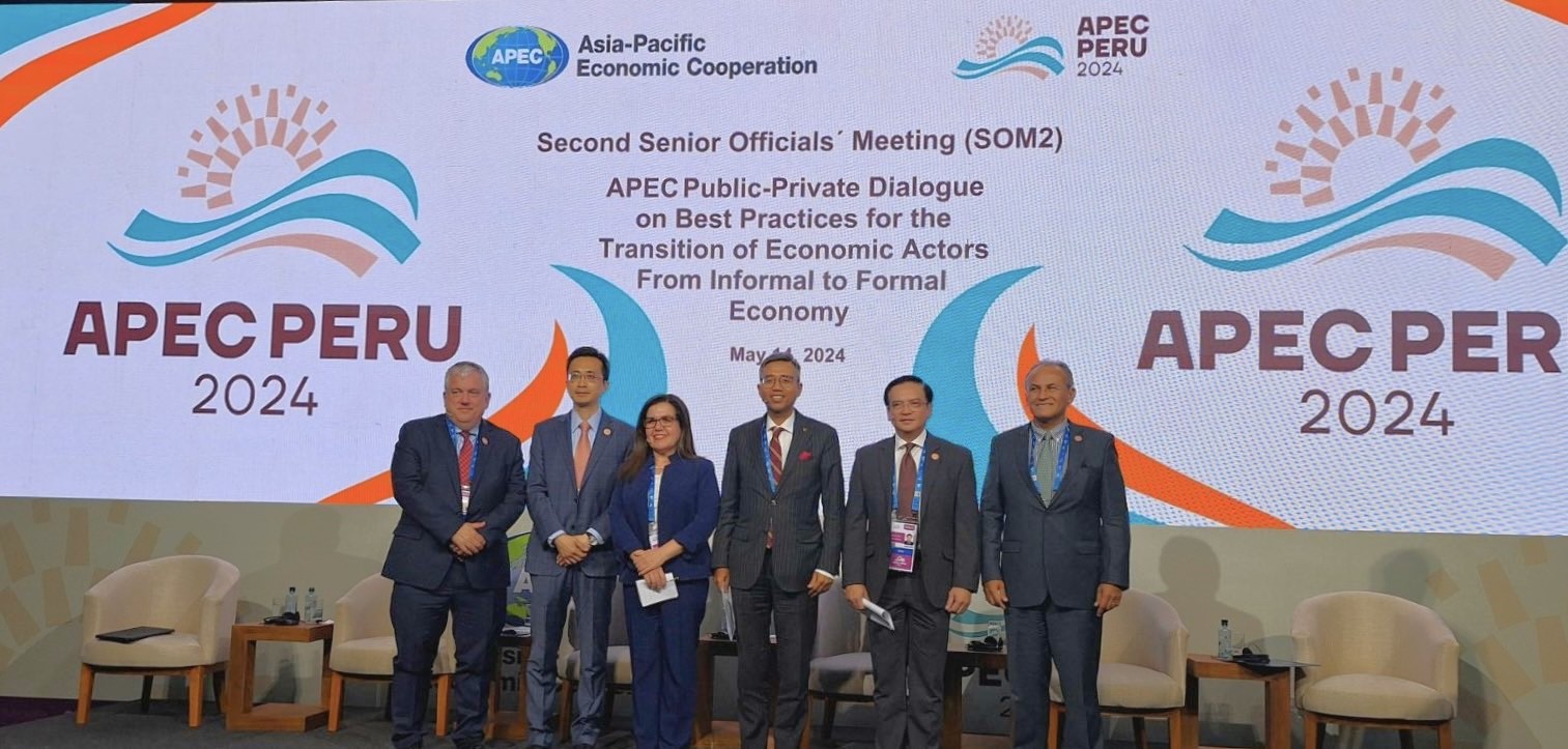 Usec Jose with fellow SOMs Public Private Dialogue APEC SOM 2 2024 Arequipa Peru